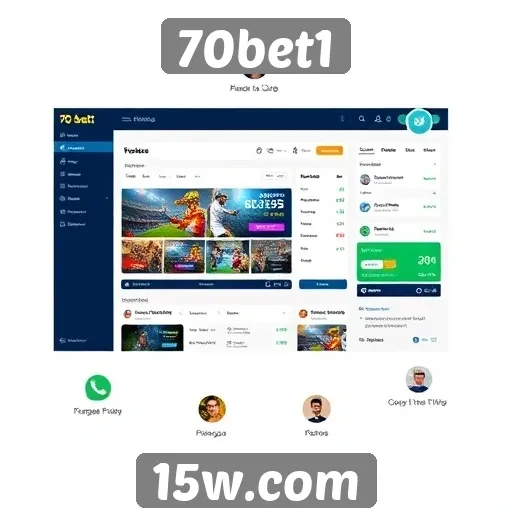 Revisão das funcionalidades disponíveis no 70bet1