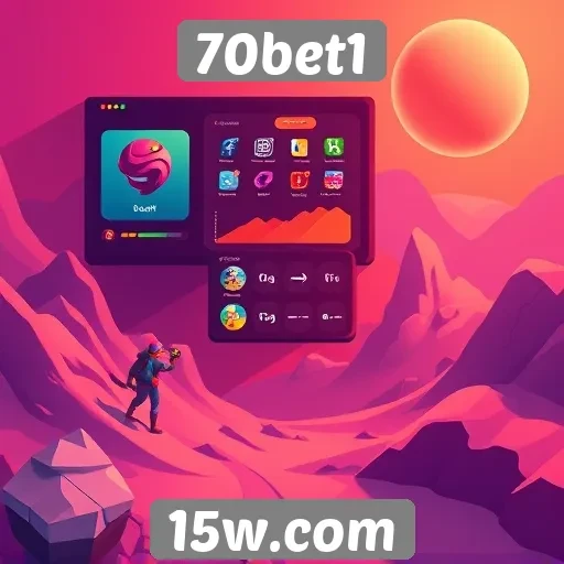 Interface e experiência do usuário no 70bet1
