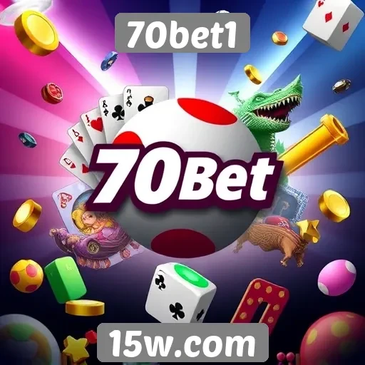 Variedade de jogos disponíveis no 70bet1